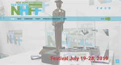 Desktop Screenshot of newhopefilmfestival.com